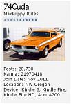 Click image for larger version

Name:	Cuda.JPG
Views:	805
Size:	33.8 KB
ID:	113266