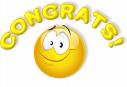 Name:  congrats-smilie.jpg
Views: 917
Size:  2.4 KB
