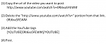 Click image for larger version

Name:	How to insert YouTube videos into MobileRead posts.PNG
Views:	187
Size:	31.5 KB
ID:	58105